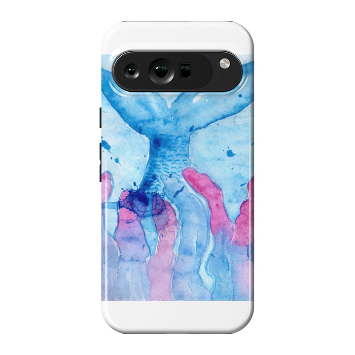 Pixel 9 Pro XL StrongFit Mermaid watercolor by ArtKingdom7