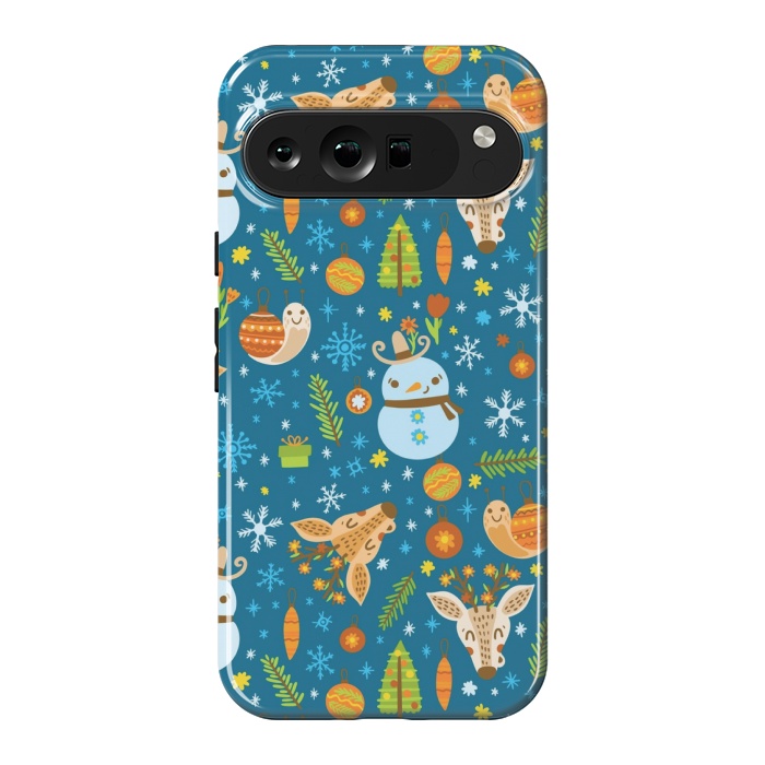 Pixel 9 Pro XL StrongFit snowman is love by MALLIKA