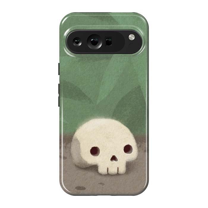 Pixel 9 Pro XL StrongFit Jungle skull by Laura Nagel