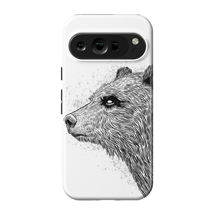 Pixel 9 pro StrongFit Sketch Bear by Alberto