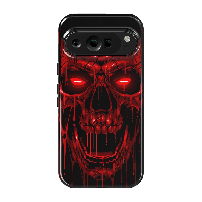 Pixel 9 pro StrongFit Blood Skull by Alberto