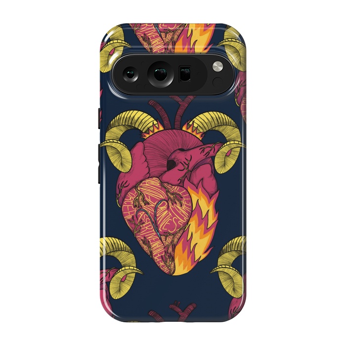 Pixel 9 pro StrongFit Aries Heart by Ranggasme