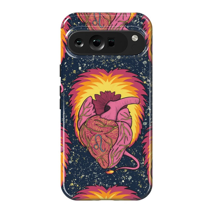 Pixel 9 Pro XL StrongFit Leo Heart by Ranggasme