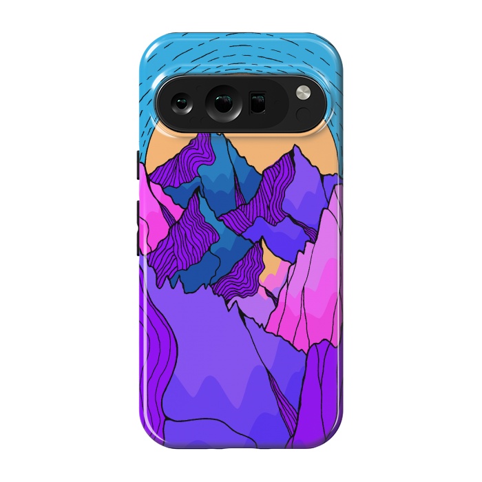 Pixel 9 pro StrongFit A vibrant mountain morning by Steve Wade (Swade)