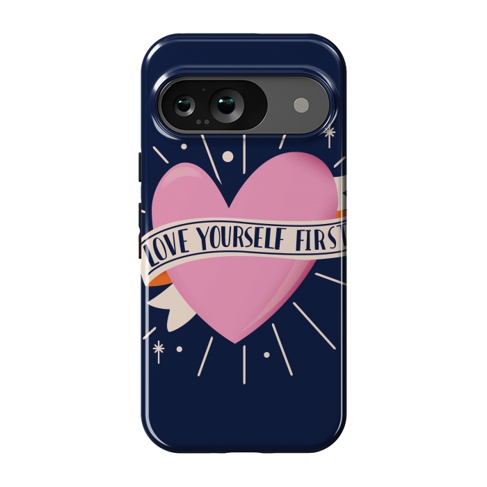 Pixel 9 StrongFit Love Yourself First, Happy Valentine's Day 2 by Jelena Obradovic