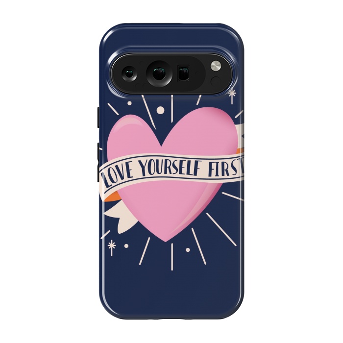 Pixel 9 pro StrongFit Love Yourself First, Happy Valentine's Day 2 by Jelena Obradovic