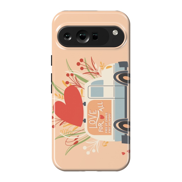 Pixel 9 Pro XL StrongFit Love Truck, Happy Valentine's Day 1 by Jelena Obradovic