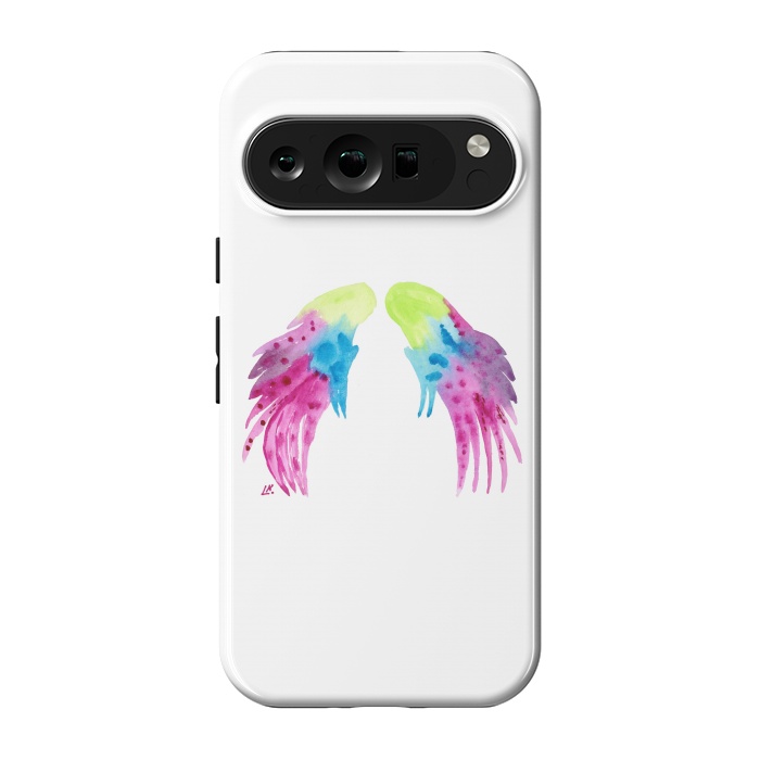 Pixel 9 pro StrongFit Angel wings watercolor  by ArtKingdom7