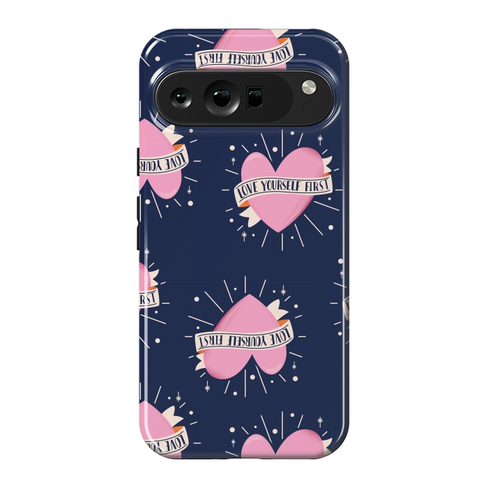 Pixel 9 Pro XL StrongFit Valentine pattern 14 by Jelena Obradovic