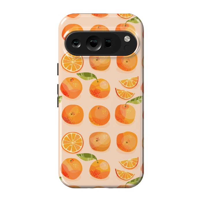 Pixel 9 pro StrongFit Oranges by Nic Squirrell