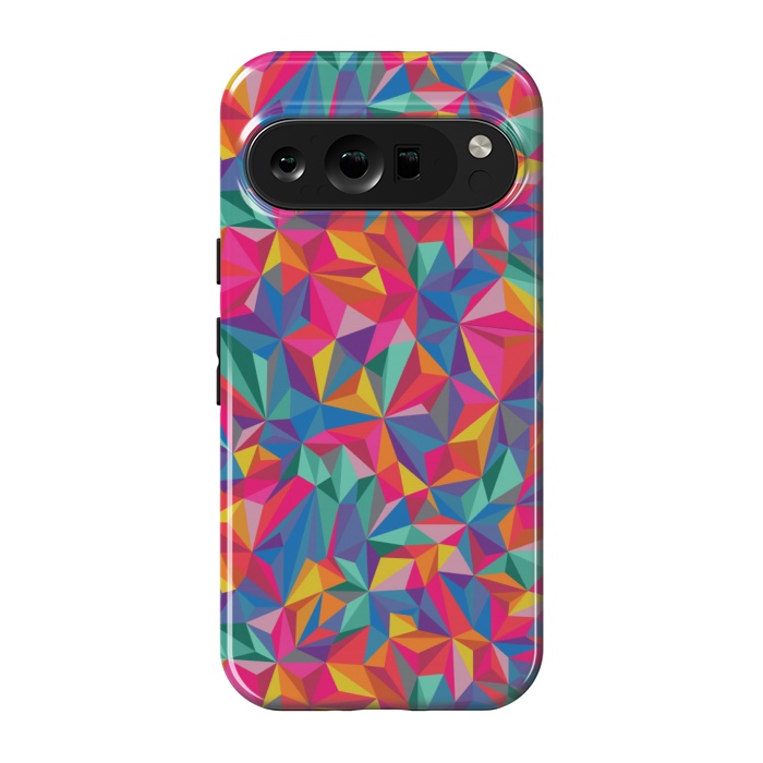 Pixel 9 pro StrongFit multi color diamond pattern by MALLIKA