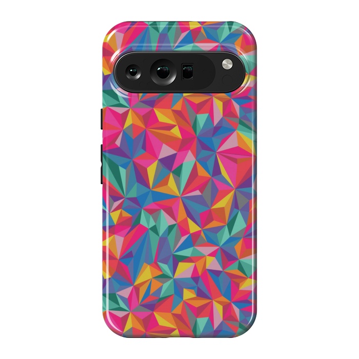 Pixel 9 Pro XL StrongFit multi color diamond pattern by MALLIKA