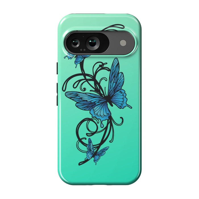 Pixel 9 StrongFit beautiful butterfly pattern by MALLIKA