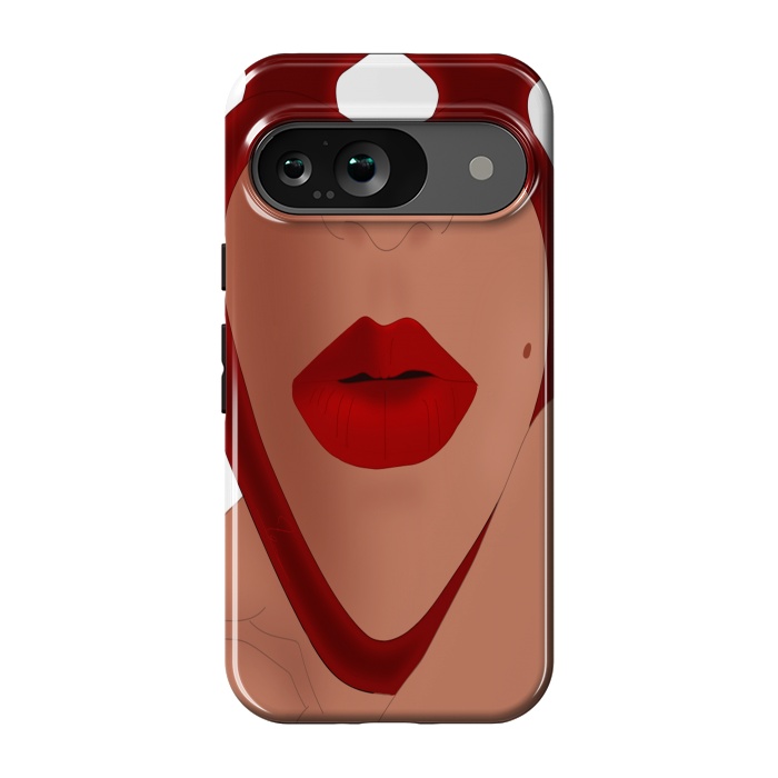 Pixel 9 StrongFit Mirrored Lips - Valentines Edition Design by Anima Tea Story