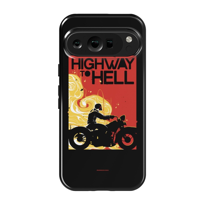 Pixel 9 pro StrongFit Highway to Hell 1 by Draco