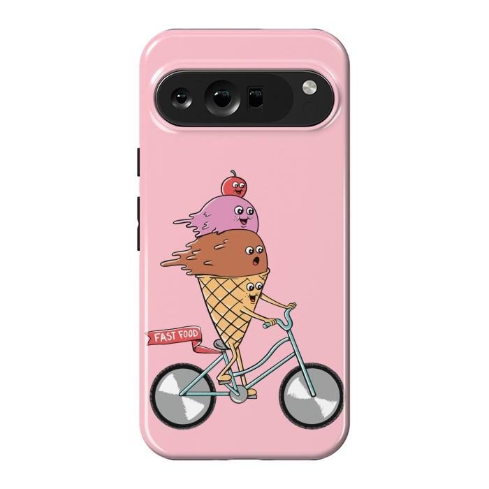 Pixel 9 Pro XL StrongFit Ice cream fast food rose by Coffee Man