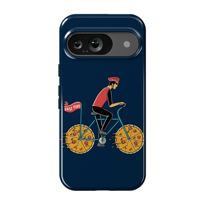 Pixel 9 StrongFit Pizza Bicycle by Coffee Man