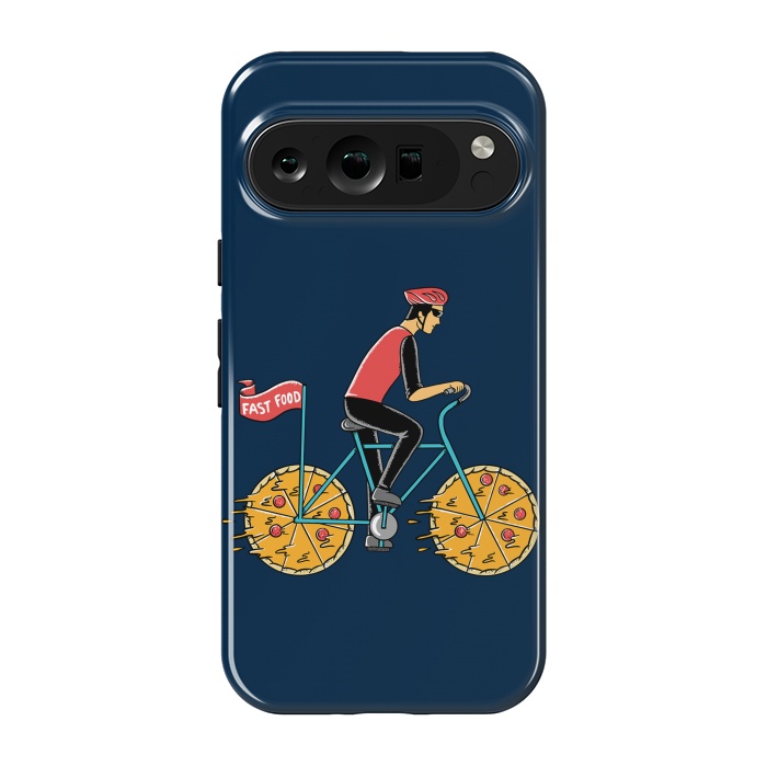 Pixel 9 pro StrongFit Pizza Bicycle by Coffee Man