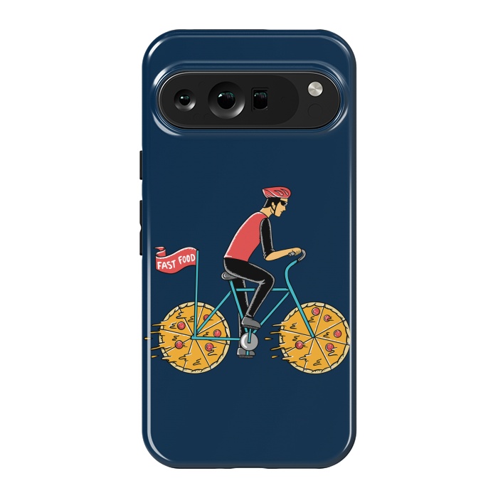 Pixel 9 Pro XL StrongFit Pizza Bicycle by Coffee Man