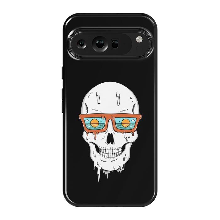 Pixel 9 Pro XL StrongFit Skull Beach by Coffee Man