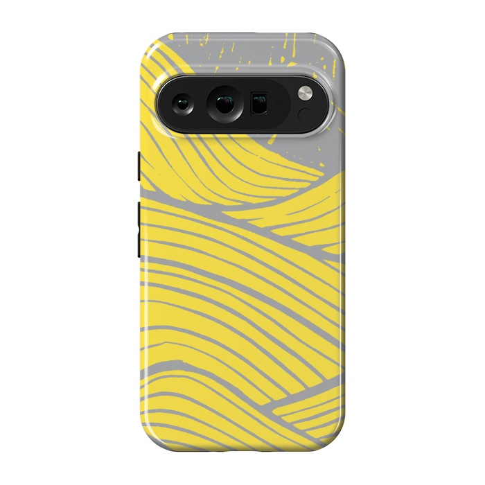 Pixel 9 pro StrongFit The yellow waves by Steve Wade (Swade)