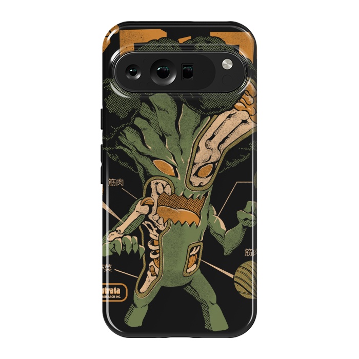 Pixel 9 Pro XL StrongFit Broccozilla X-ray by Ilustrata