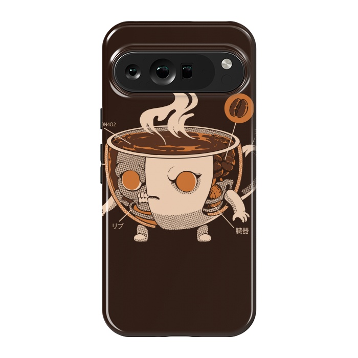 Pixel 9 Pro XL StrongFit Coffeezilla X-ray by Ilustrata