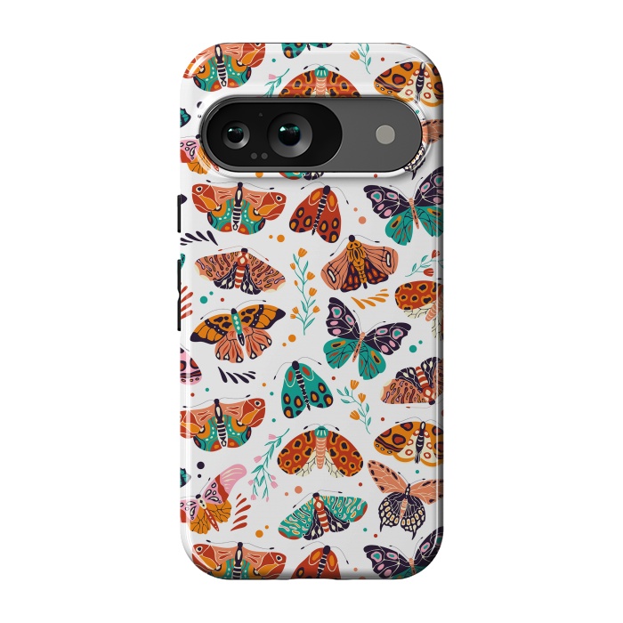 Pixel 9 StrongFit Spring Butterflies Pattern 002 by Jelena Obradovic