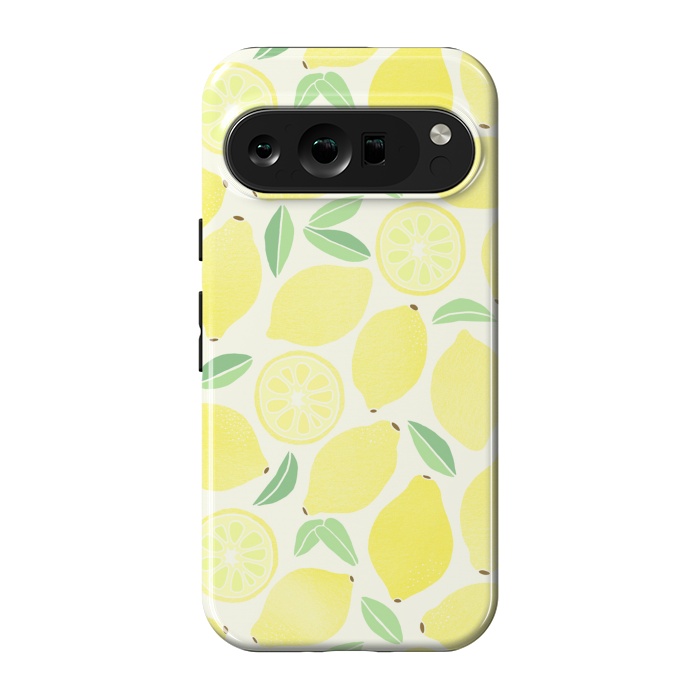 Pixel 9 pro StrongFit Summer Lemons by Tangerine-Tane