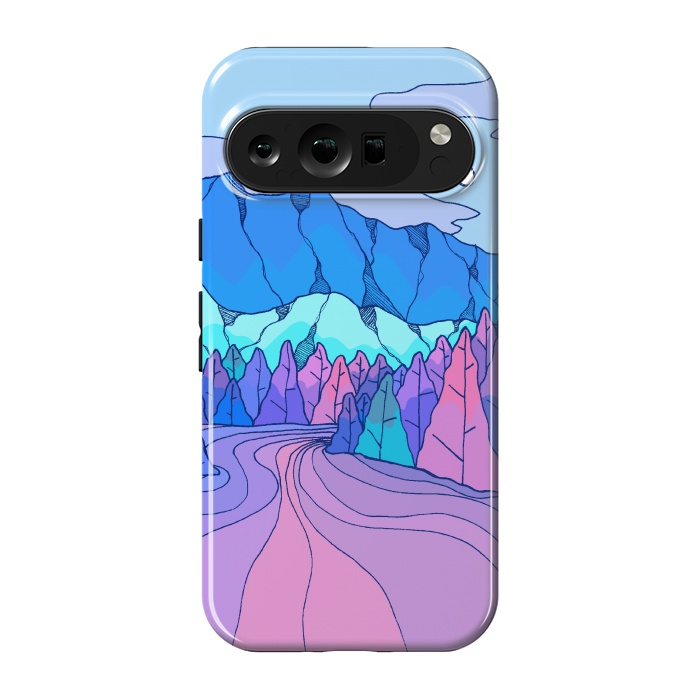 Pixel 9 pro StrongFit The neon river by Steve Wade (Swade)