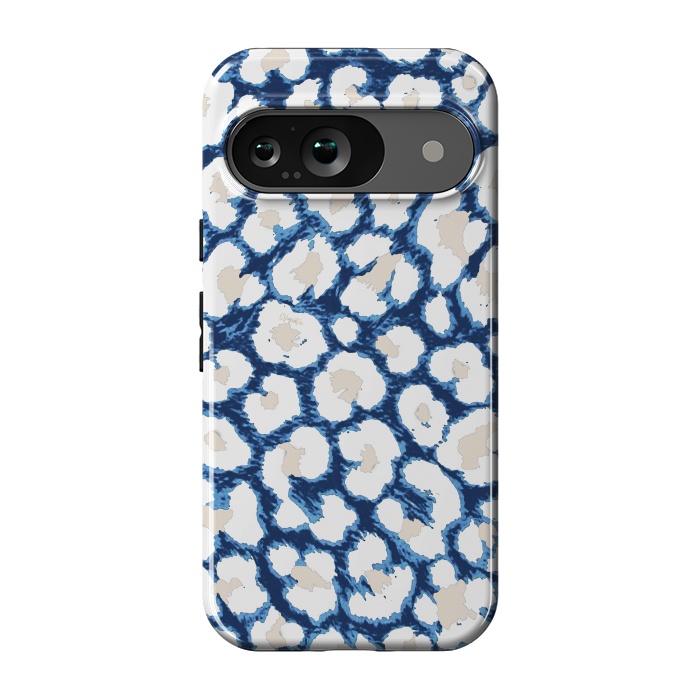 Pixel 9 StrongFit Blue-Cream Cozy Surface by ''CVogiatzi.