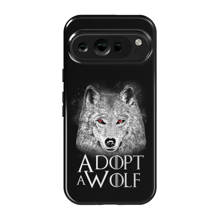 Pixel 9 pro StrongFit Adopt a Wolf by eduely