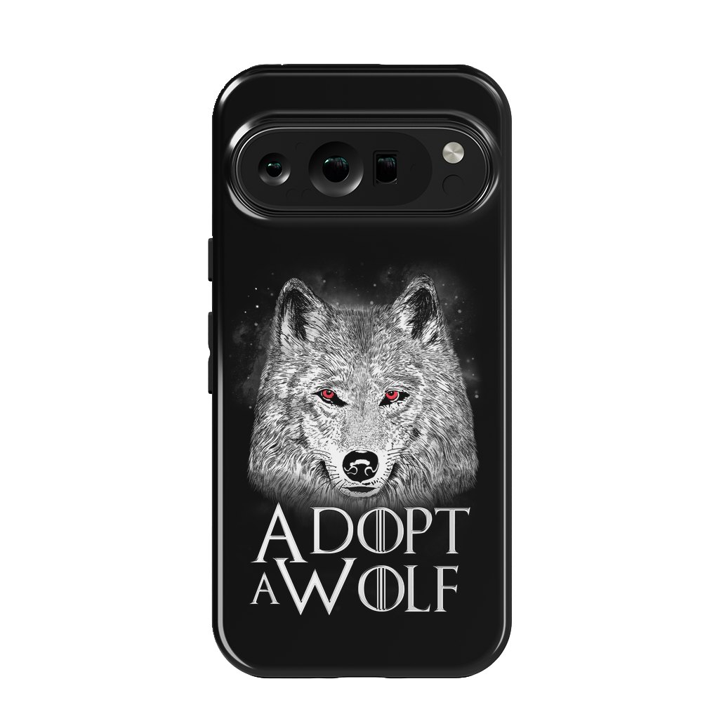 Pixel 9 pro StrongFit Adopt a Wolf by eduely