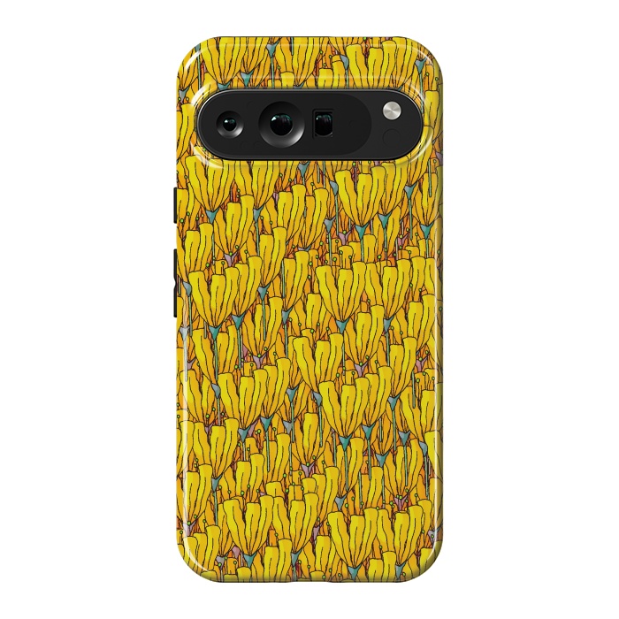 Pixel 9 Pro XL StrongFit Spring yellow flowers by Steve Wade (Swade)