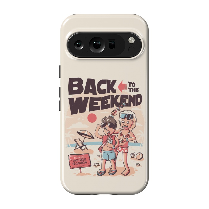 Pixel 9 pro StrongFit Back to the Weekend by eduely