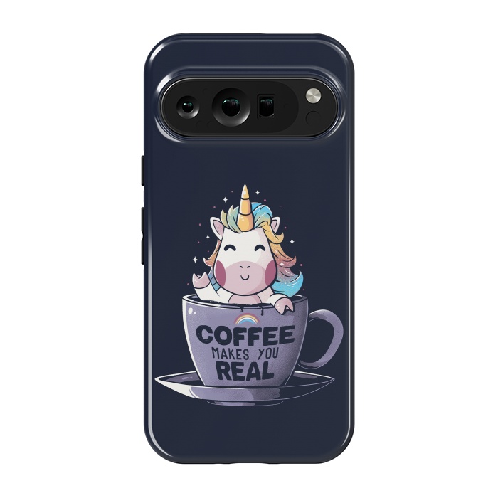 Pixel 9 pro StrongFit Coffee Makes You Real by eduely