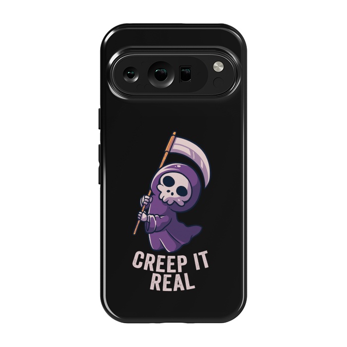 Pixel 9 pro StrongFit Creep It Real - Skull by eduely