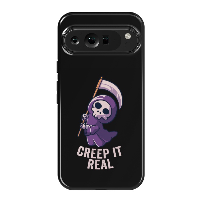 Pixel 9 Pro XL StrongFit Creep It Real - Skull by eduely