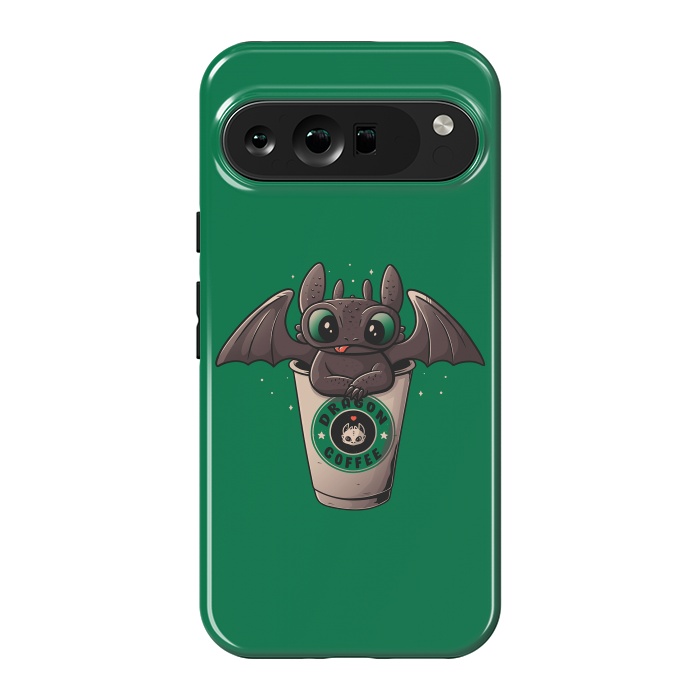 Pixel 9 Pro XL StrongFit Dragon Coffee by eduely