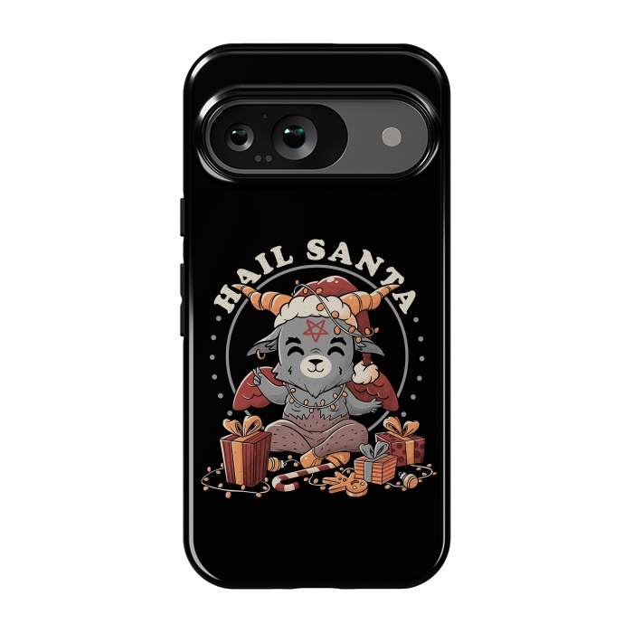 Pixel 9 StrongFit Hail Santa by eduely