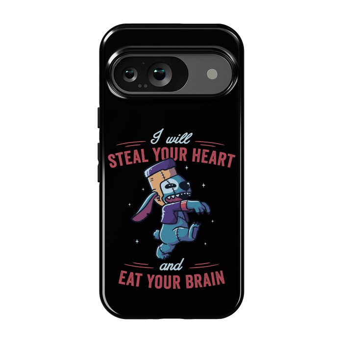 Pixel 9 StrongFit I Will Steal Your Heart And Eat Your Brain by eduely