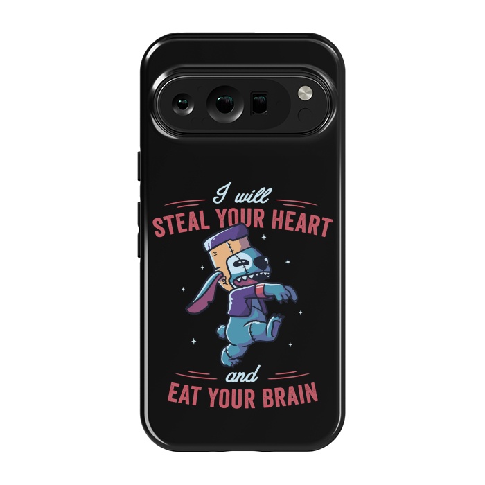 Pixel 9 pro StrongFit I Will Steal Your Heart And Eat Your Brain by eduely