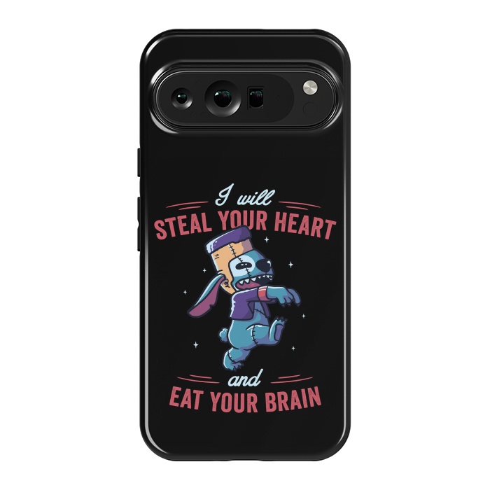 Pixel 9 Pro XL StrongFit I Will Steal Your Heart And Eat Your Brain by eduely