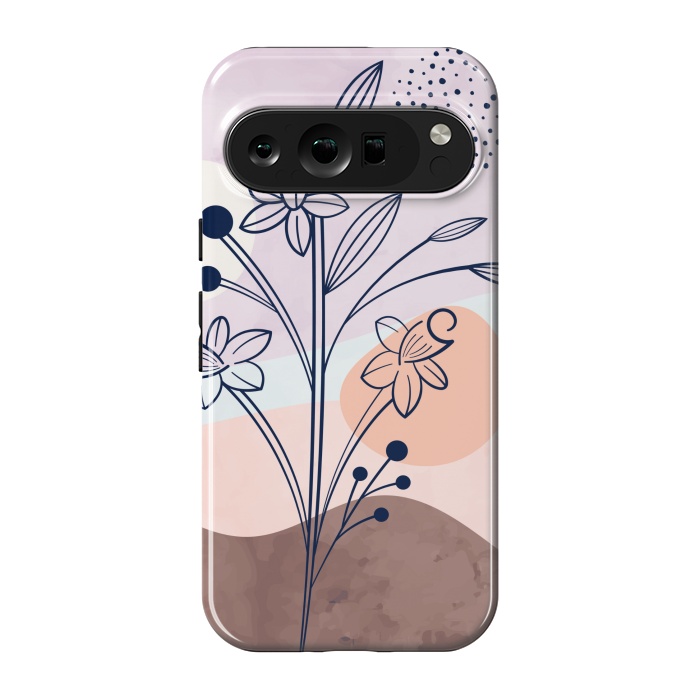 Pixel 9 pro StrongFit pastel garden design by MALLIKA