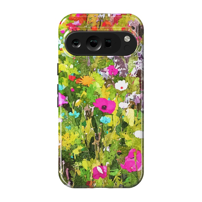 Pixel 9 pro StrongFit Meadow Flowers by Uma Prabhakar Gokhale