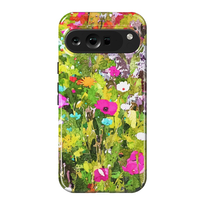 Pixel 9 Pro XL StrongFit Meadow Flowers by Uma Prabhakar Gokhale