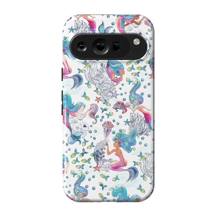 Pixel 9 pro StrongFit Modern Mermaid Toile by gingerlique