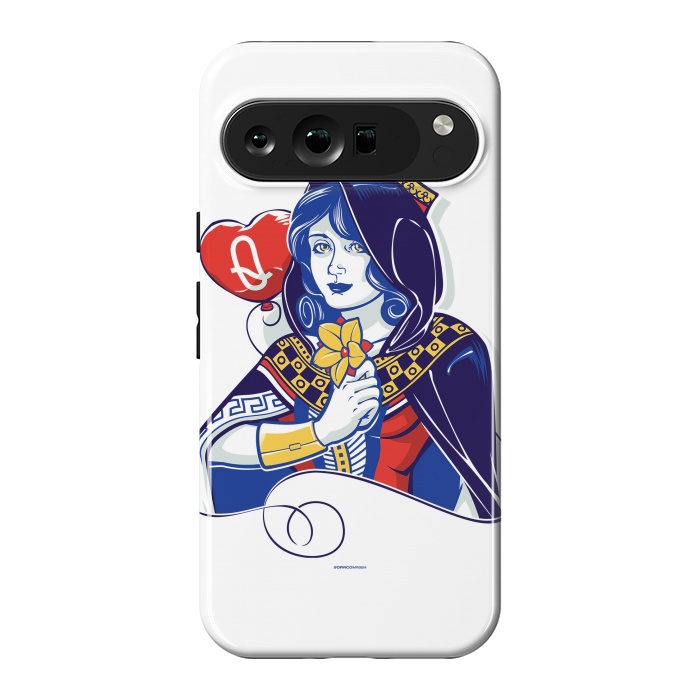 Pixel 9 Pro XL StrongFit Queen of hearts by Draco