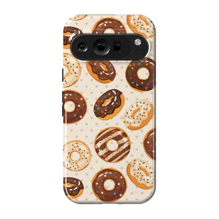 Pixel 9 pro StrongFit chocolate donut love by MALLIKA