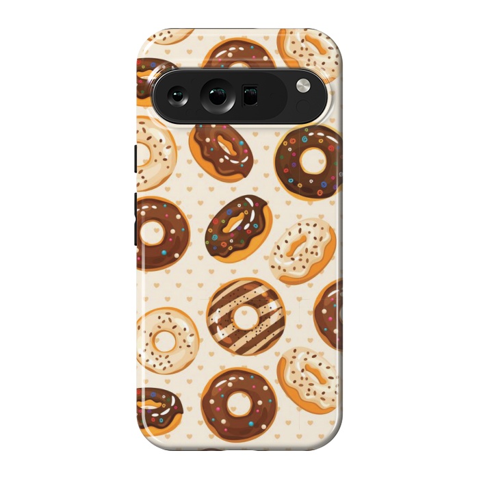 Pixel 9 Pro XL StrongFit chocolate donut love by MALLIKA